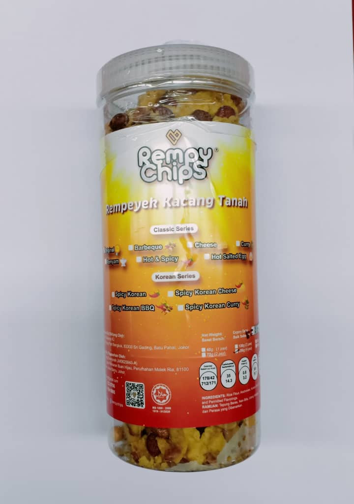 REMPY Chips/rempeyek inovasi 11 perasa