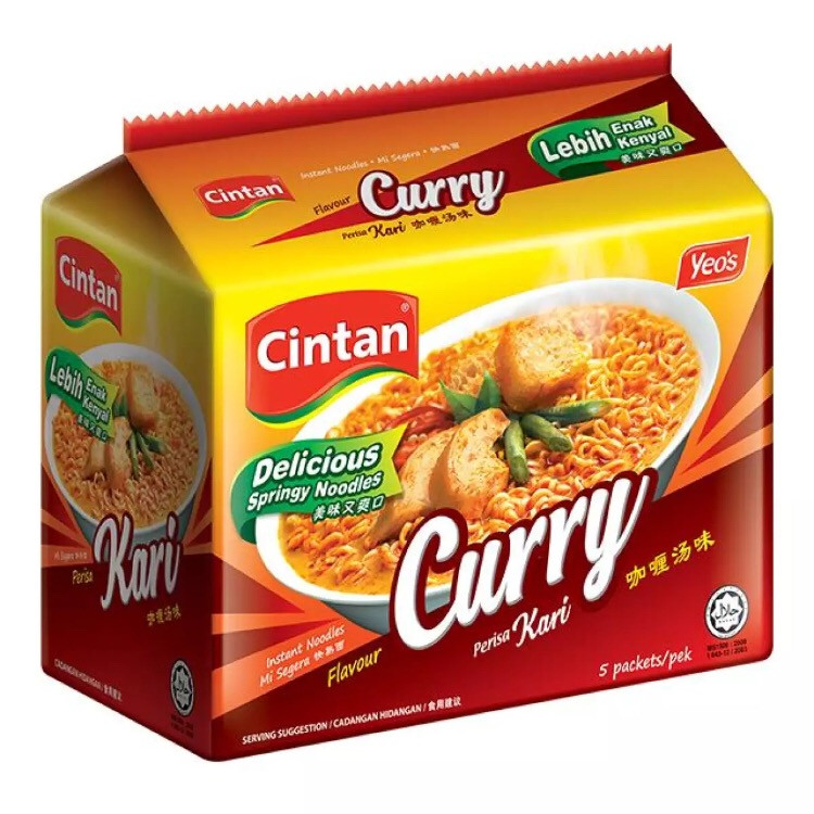 Cintan curry mee 5pcs x 70gm
