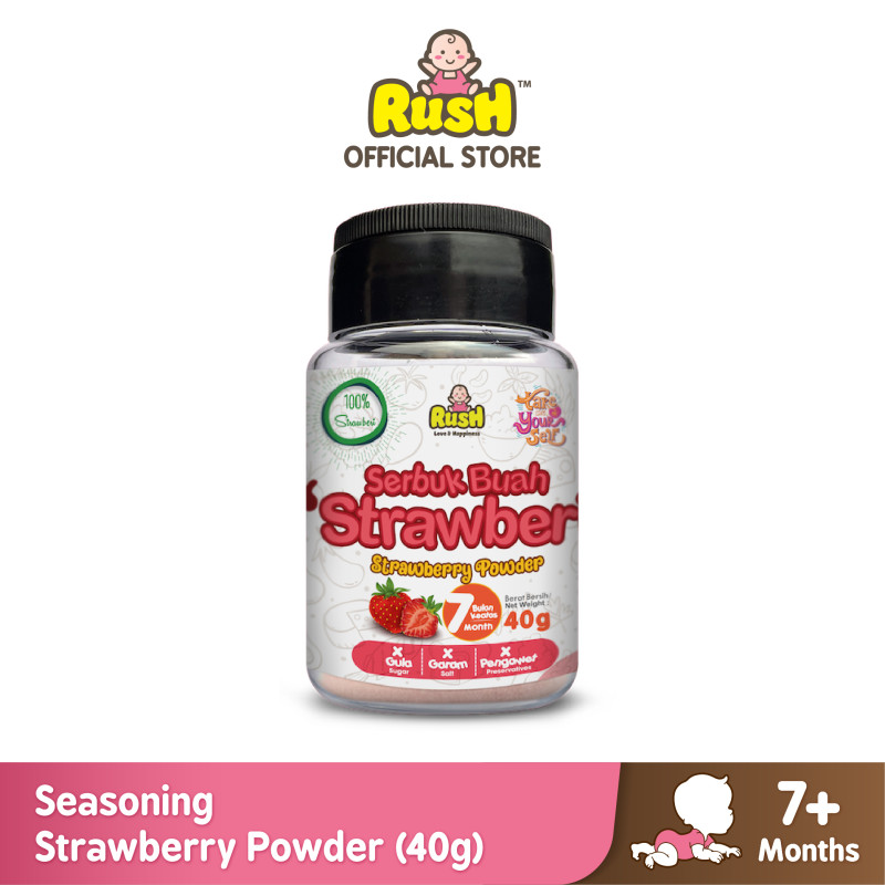 Rush Baby Seasoning Strawberry Powder 40g