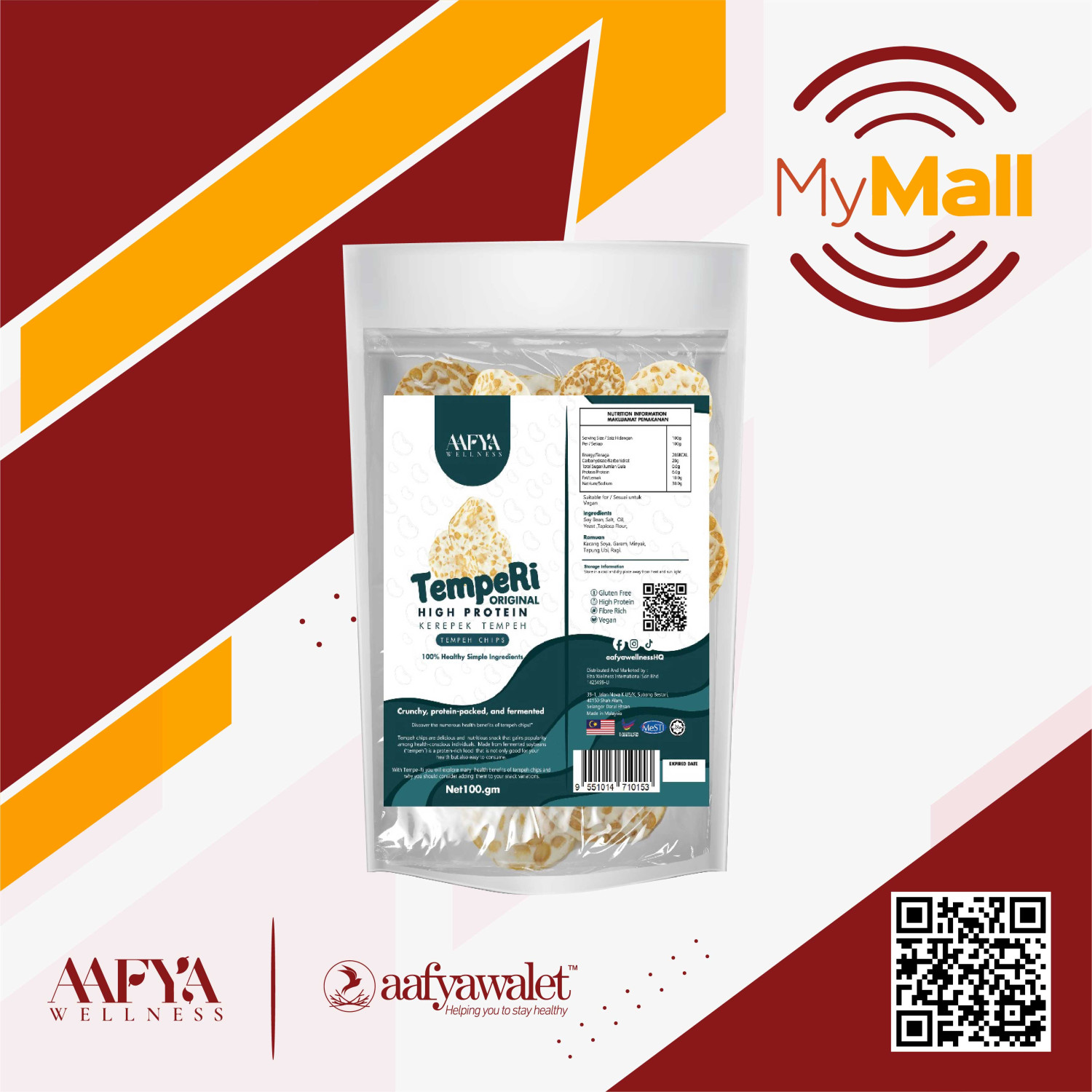 Tempe Chips TempeRi Aafya Original