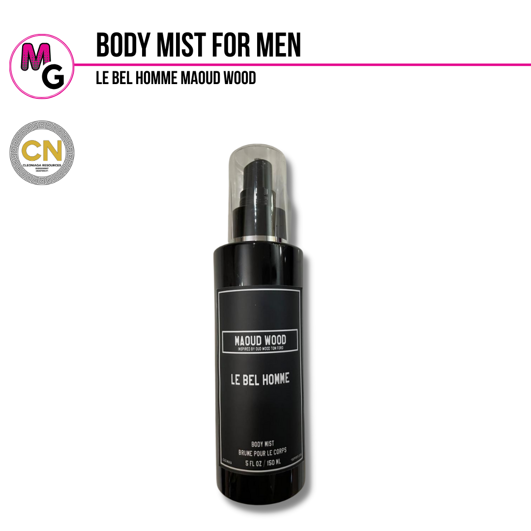 "Maoud Wood" Body Mist for Men Le Bel Homme