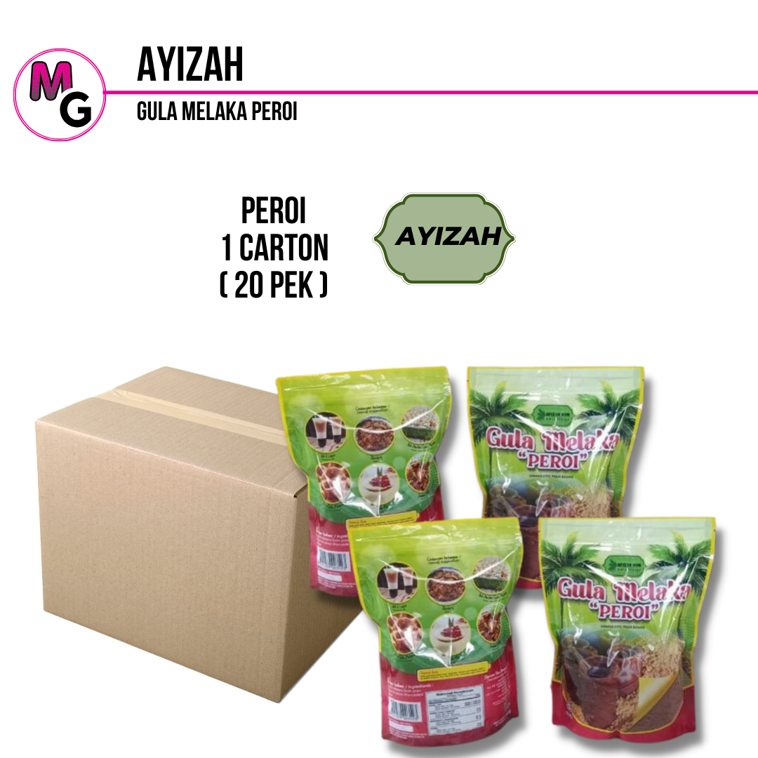 Gula Melaka Peroi [1 Karton 20 pek]Ayizah