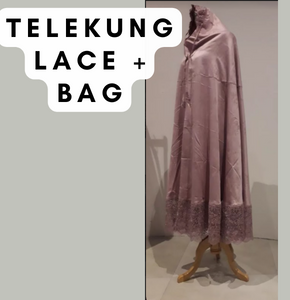 Telekung Lace + Bag