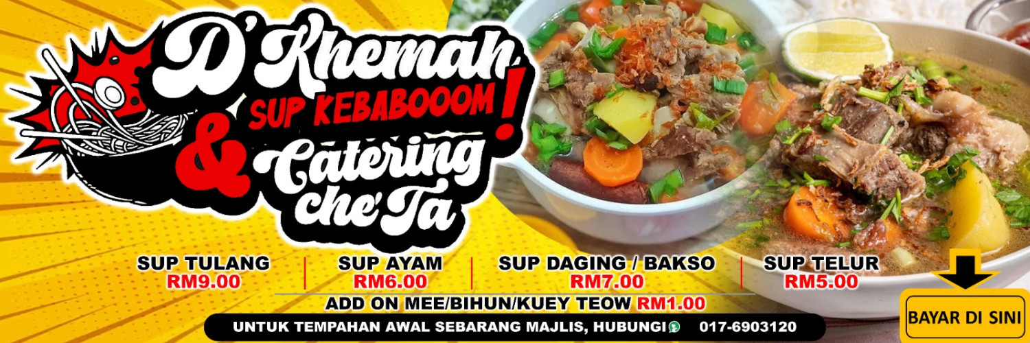 D'khemah Sup Kebabooom
