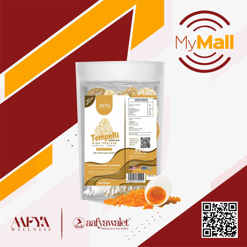 Tempe Chips TempeRi Aafya Salted Egg