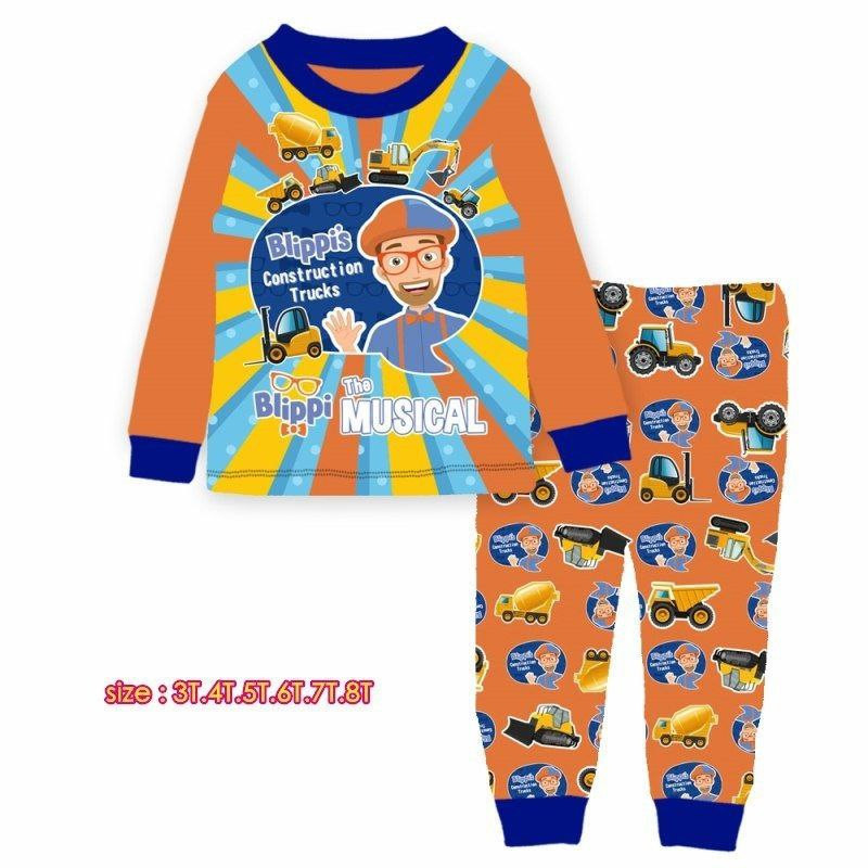 Pyjamas Baju Tidur Blippi Budak