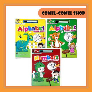 MIND TO MIND BOARD BOOK WRITING PRACTICE (ALPHABET LOWERCASE) FOR AGE 3 ABOVE + FREE MARKER