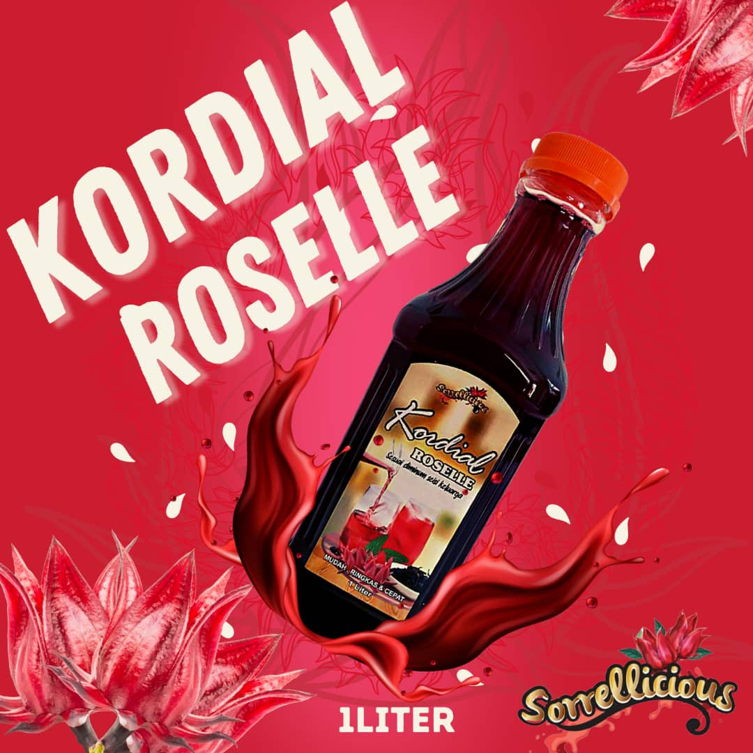 KORDIAL ROSELLE 1LITER