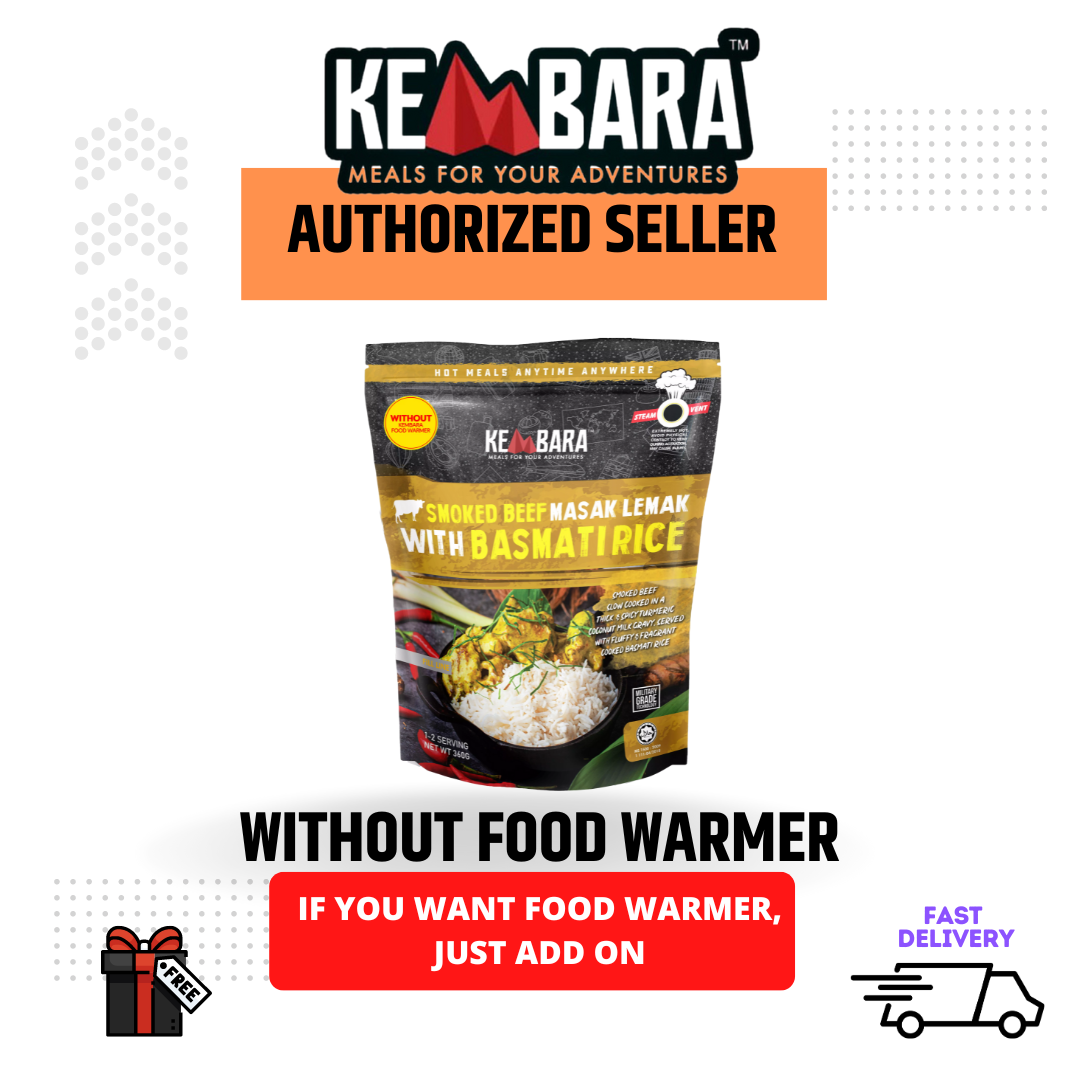 Smoked Beef Masak Lemak with Basmati Rice (Without Food Warmer)