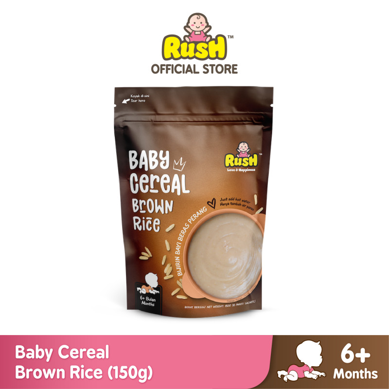Rush Baby Cereal Brown Rice 150g
