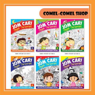 MIND TO MIND JOM CARI OBJEK TERSOROK (BUKU 6) 32 MUKA SURAT BUKU AKTIVITI KANAK-KANAK 6 TAHUN KE ATAS