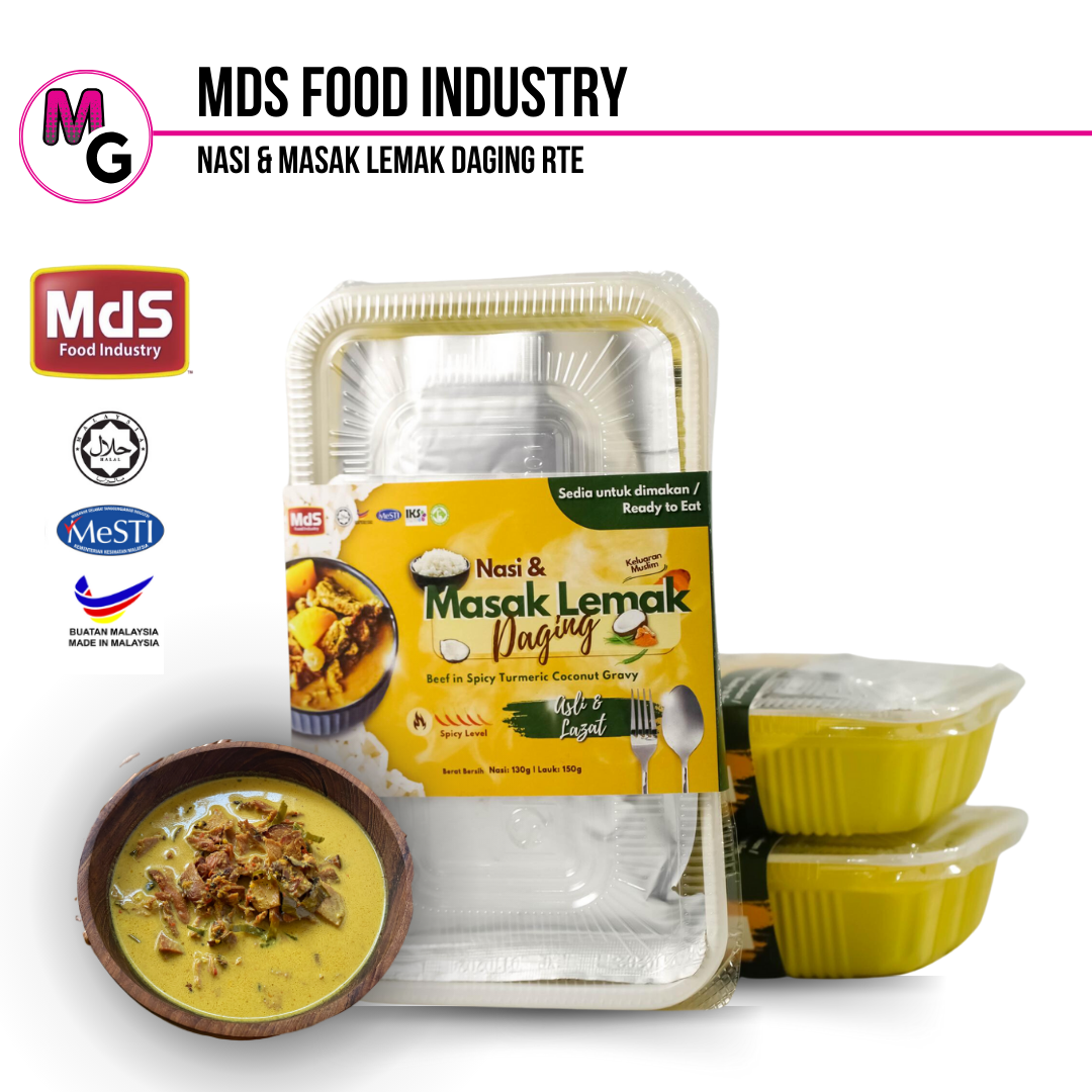 Set Nasi & Masak Lemak Daging Ready to Eat MDS