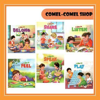 MIND TO MIND "I LIKE TO SHARE" SERIES ENGLISH PERFECT BOUND FULL COLOUR 24 PAGES PRESCHOOL