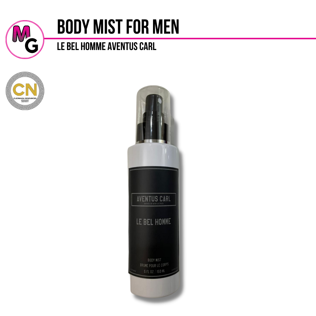 "Aventus Carl" Body Mist for Men Le Bel Homme