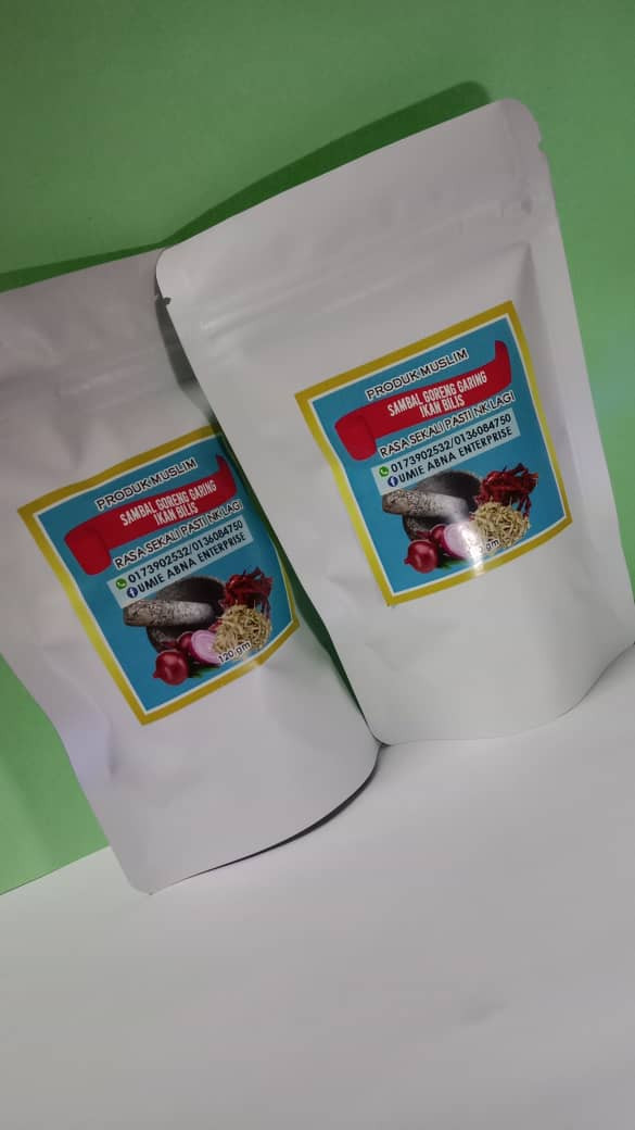 Sambal Goreng Garing Ikan Bilis