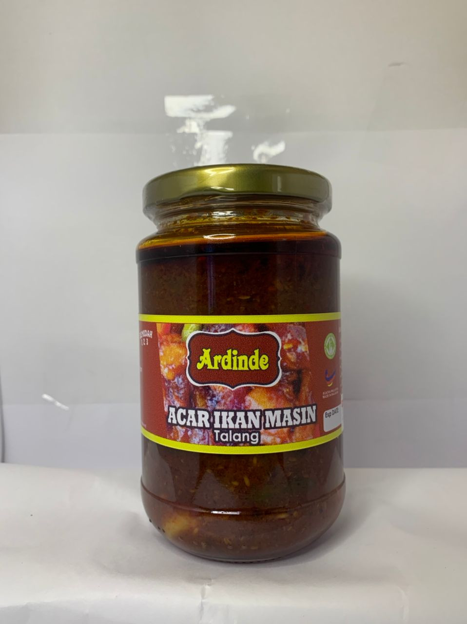 acar ikan masin talang