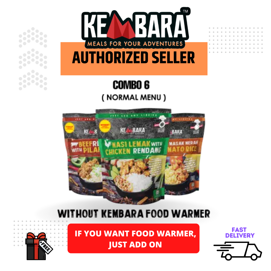 Combo Any 6 Signature Menu (Without Food Warmer)