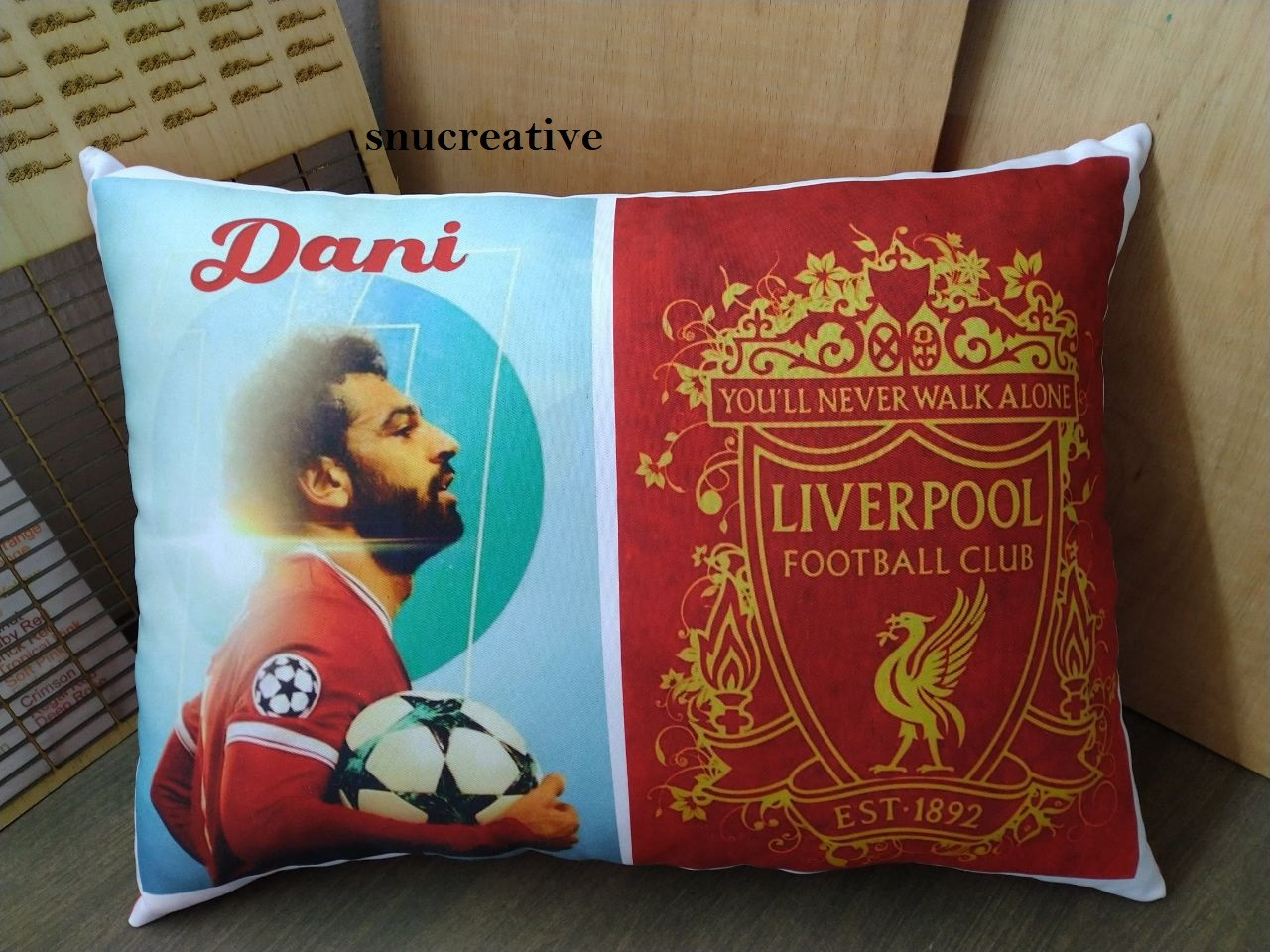 Bantal Hiasan Printed Gambar Sendiri Size A3