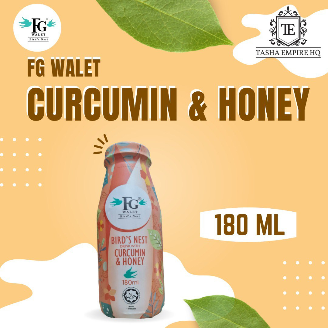 FGWalet Drinks Curcumin & Honey 180ml