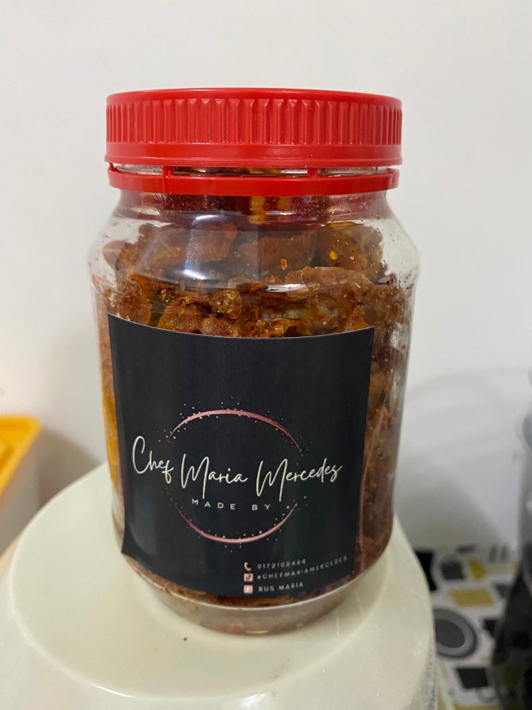 Sambal Garing Ikan Masin