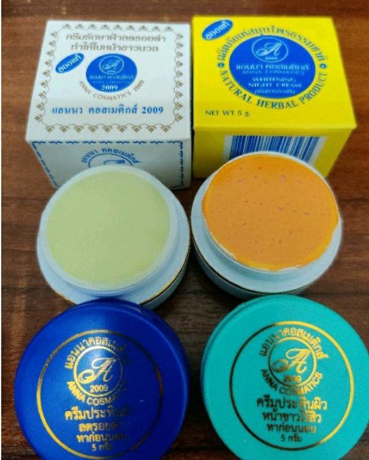 Set Krim Anna Kunyit & Treatment