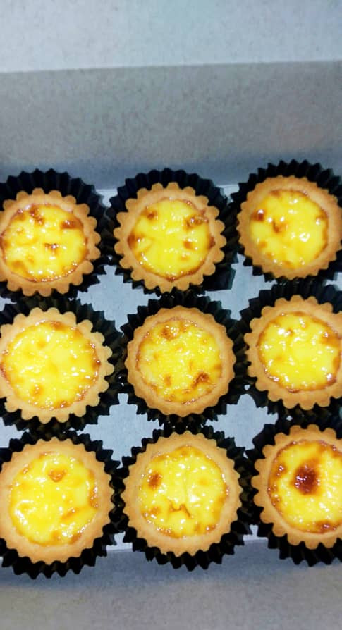 MINI BURNT EGG TART