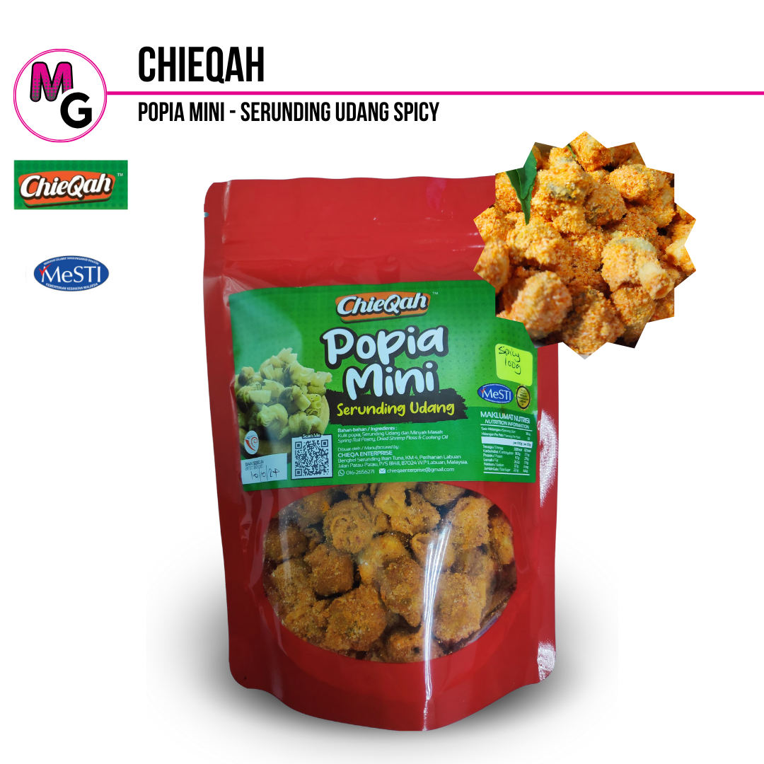 Popia Mini Serunding Udang Chieqah