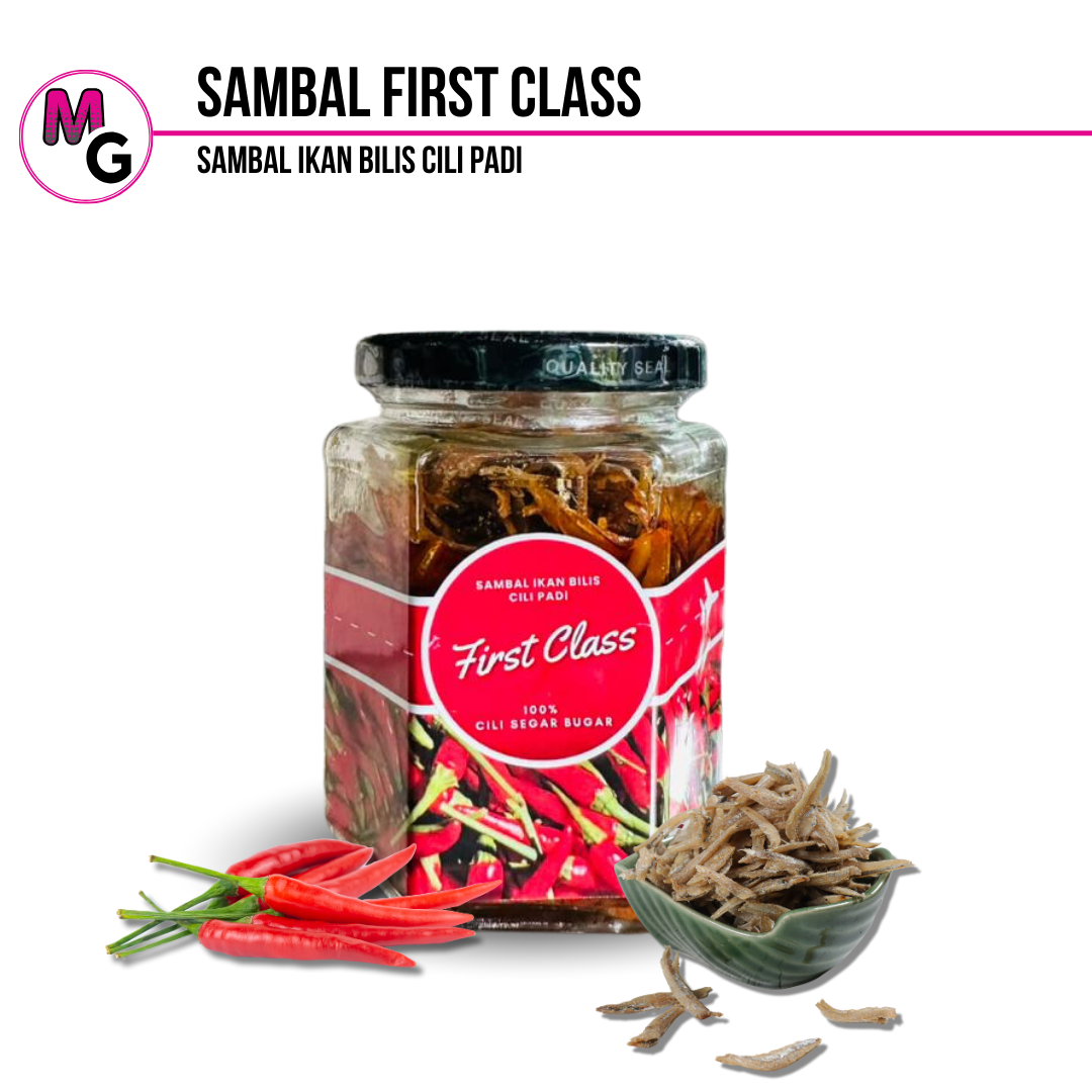 Sambal Cili Padi Ikan Bilis Sambal First Class