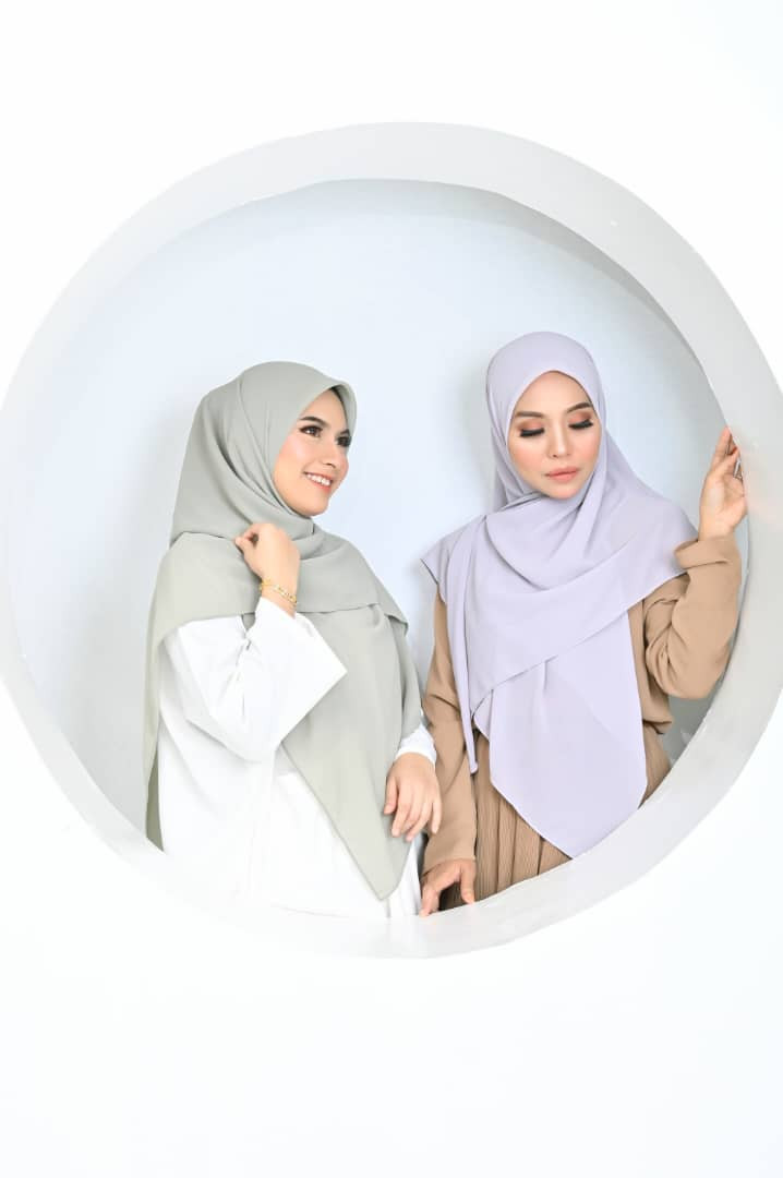 TUDUNG BAWAL SQUARE MAISARAH