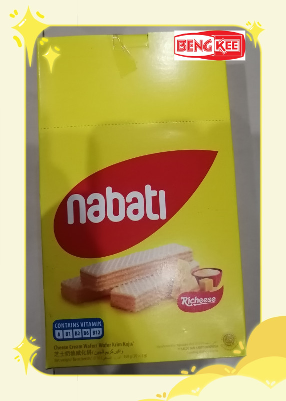 Beng kee🔥Nabati cheese wafer 20pcs x8pcs🔥饼干