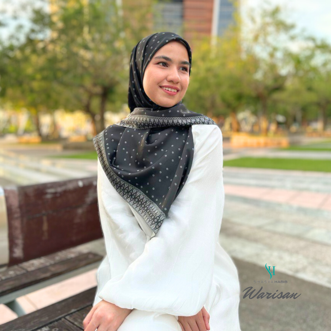 Warisan | SatinSilk | Black