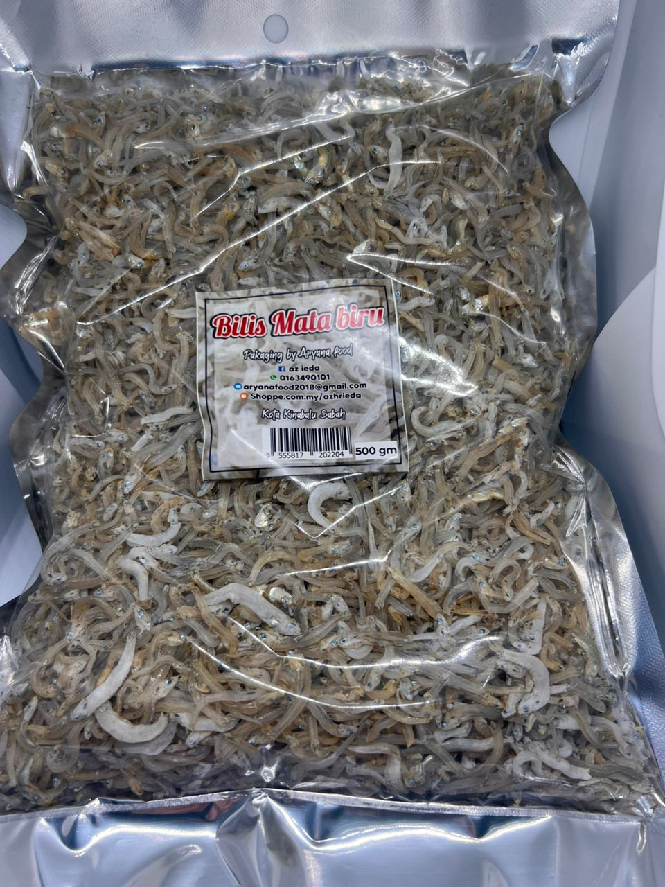 Ikan Bilis Mata Biru Sabah (1kg)