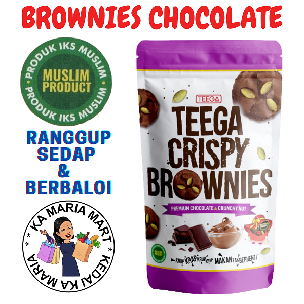 [HOT SELLING] TEEGA BROWNIES DARK CHOCOLATE