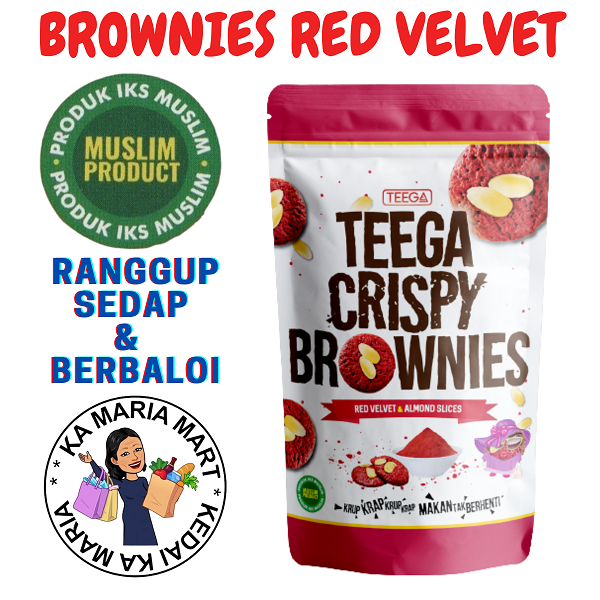 [HOT SELLING] TEEGA BROWNIES RED VELVET