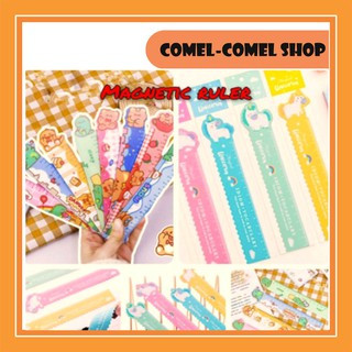 (UNICORN CUTE) COMEL-COMEL SHOP MAGNETIC RULER FOR KIDS SCHOOL, SAFE FOR KIDS/ PEMBARIS MAGNET YANG SELAMAT UNTUK KANAK-KANAK