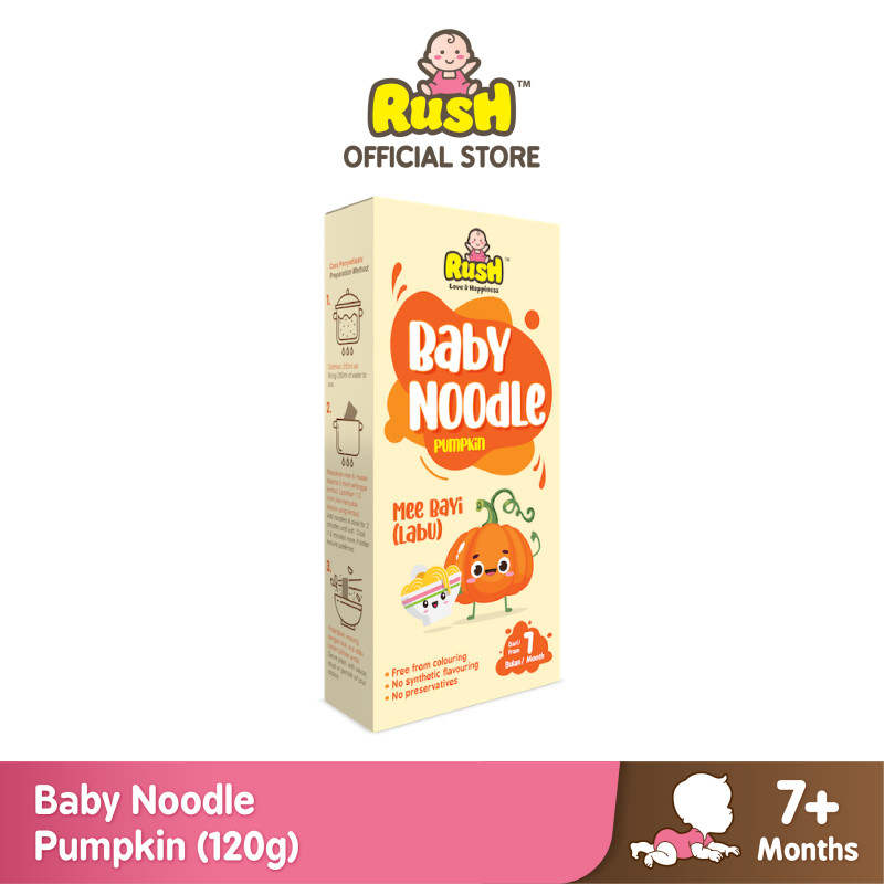 Rush Baby Noodle Pumpkin 120g